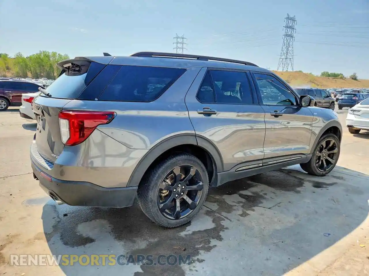 3 Photograph of a damaged car 1FMSK8KH7NGC11565 FORD EXPLORER 2022