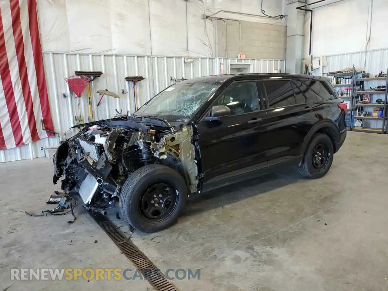 1 Photograph of a damaged car 1FM5K8AB0PGC19990 FORD EXPLORER 2023