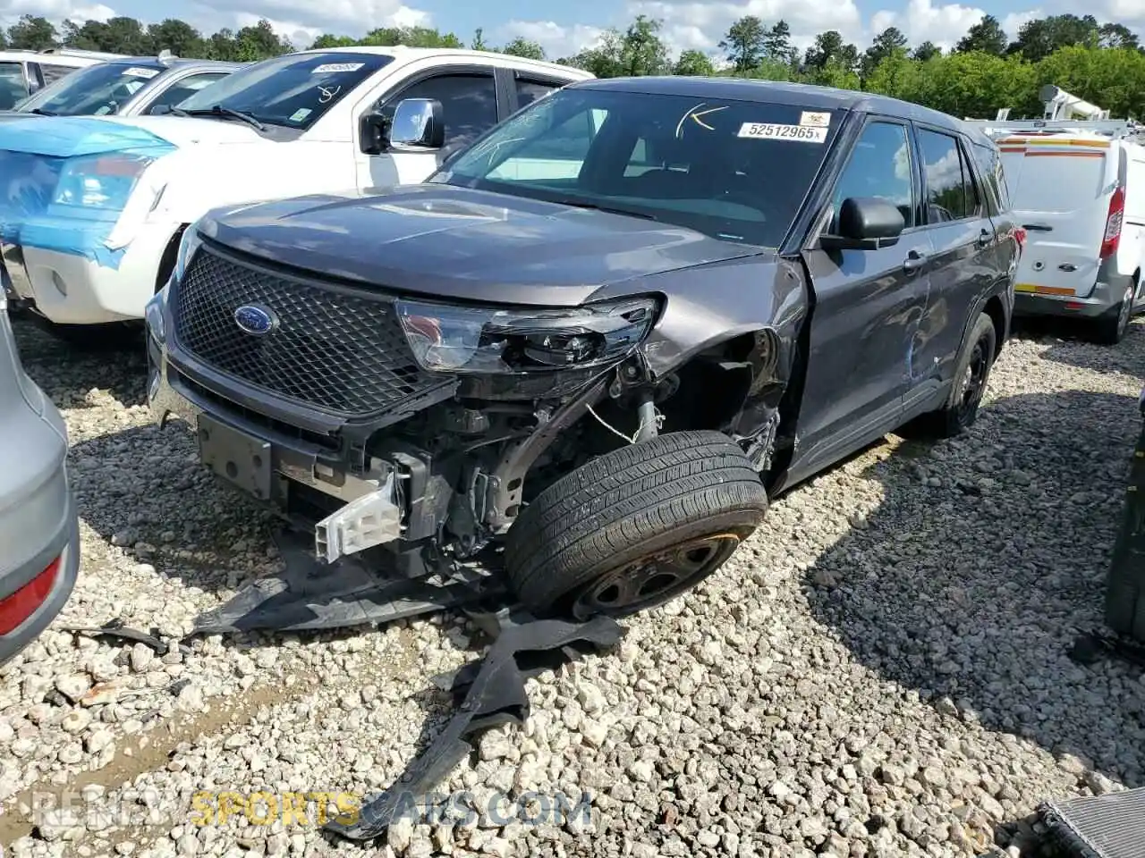 1 Photograph of a damaged car 1FM5K8AB1PGA34461 FORD EXPLORER 2023