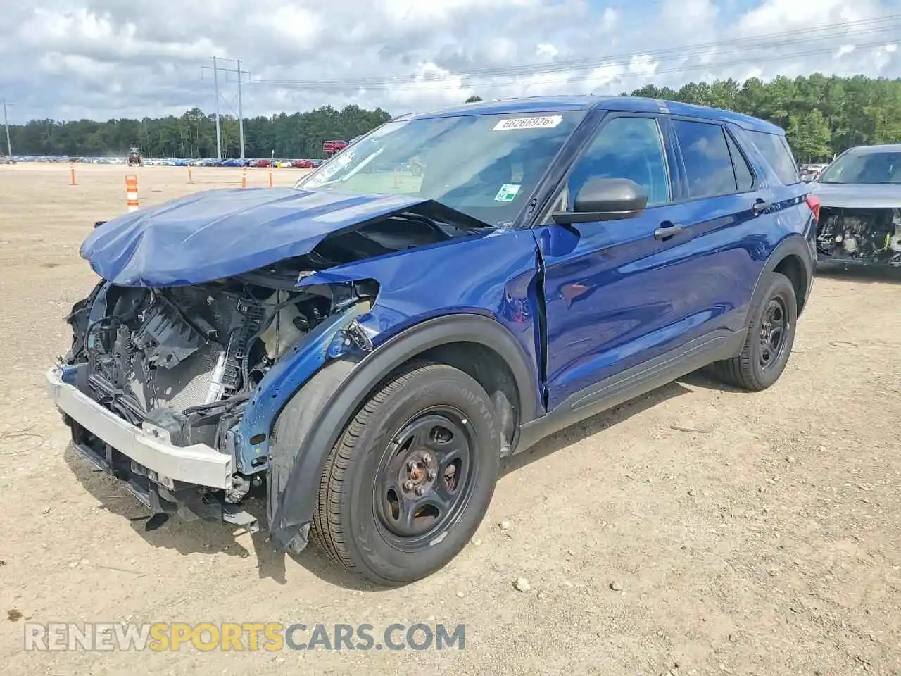 1 Photograph of a damaged car 1FM5K8AB4PGA03785 FORD EXPLORER 2023