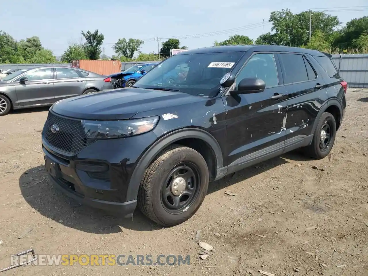1 Photograph of a damaged car 1FM5K8AB4PGB76366 FORD EXPLORER 2023