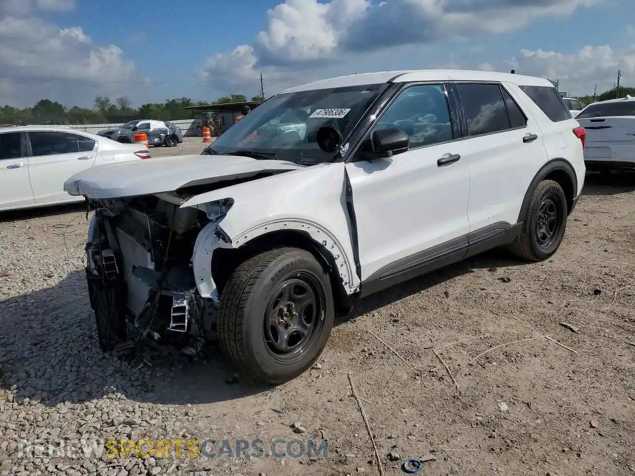 1 Photograph of a damaged car 1FM5K8AB4PGC18535 FORD EXPLORER 2023