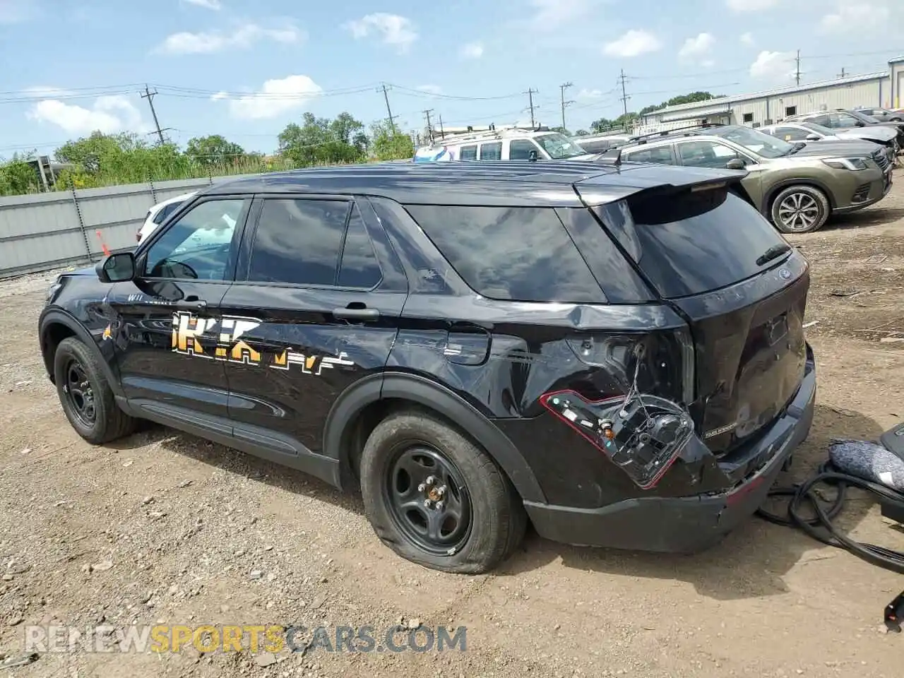 2 Photograph of a damaged car 1FM5K8AB9PGA83035 FORD EXPLORER 2023