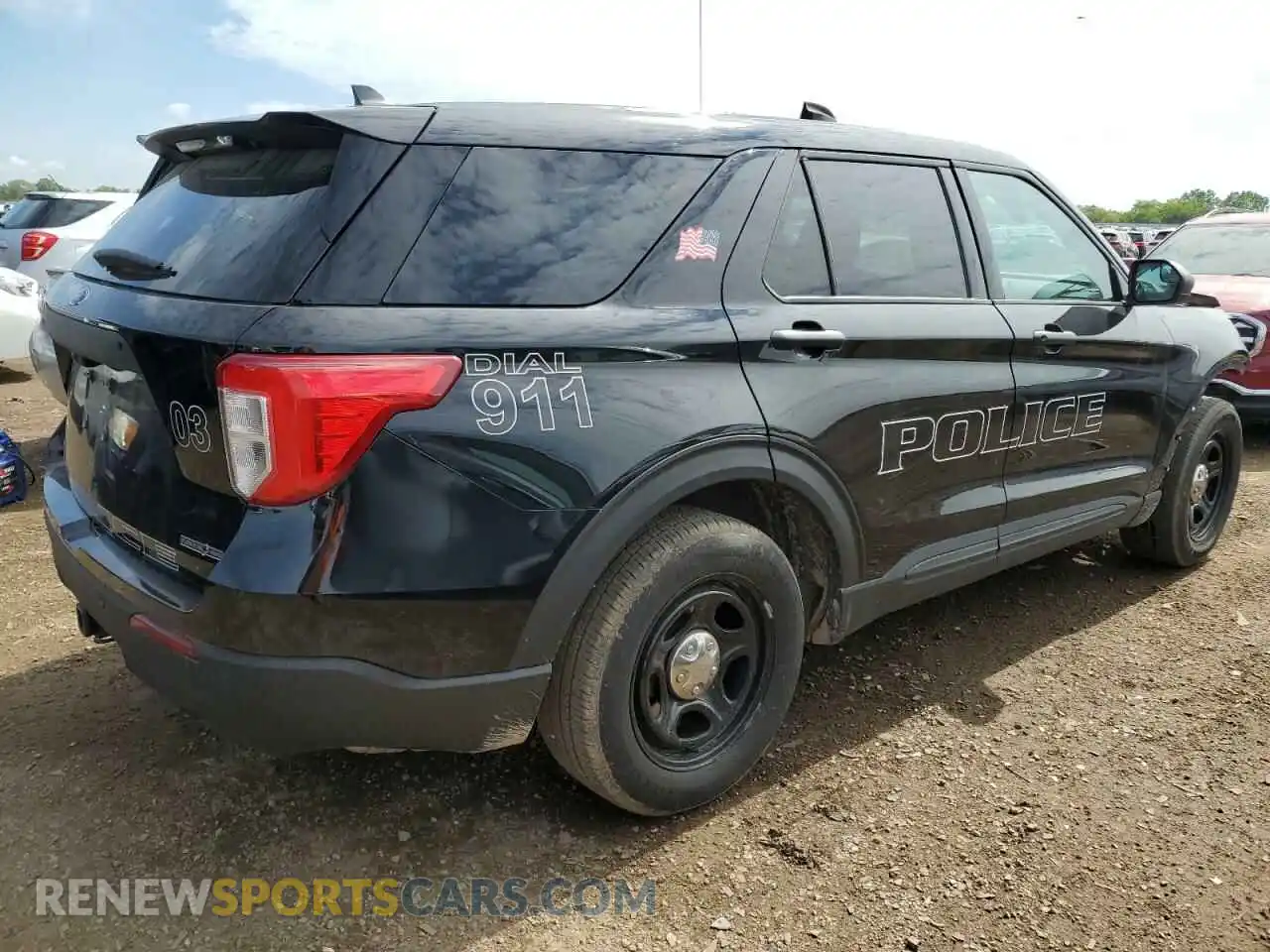 3 Photograph of a damaged car 1FM5K8ABXPGA64168 FORD EXPLORER 2023
