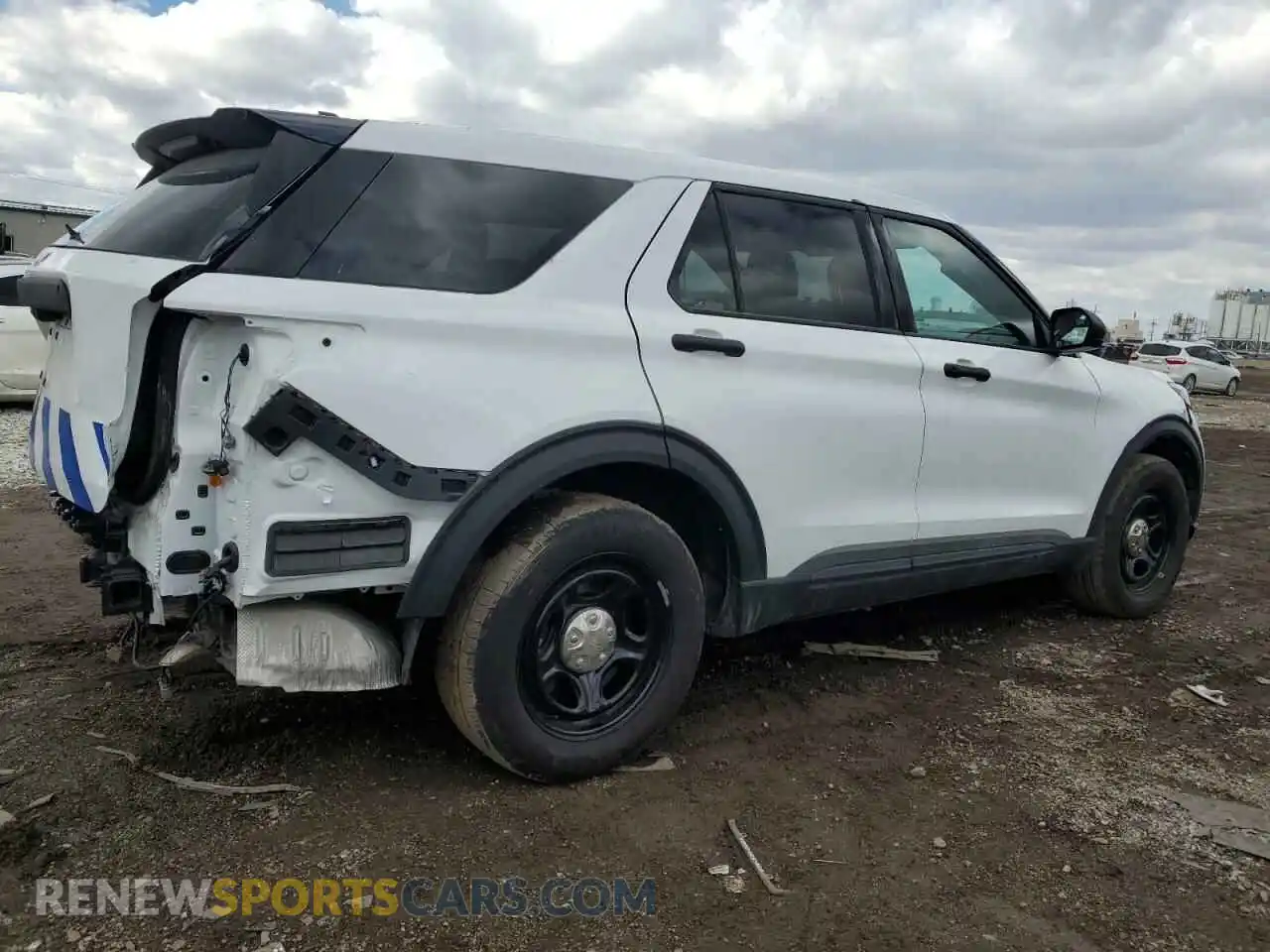 3 Photograph of a damaged car 1FM5K8ABXPGC18927 FORD EXPLORER 2023