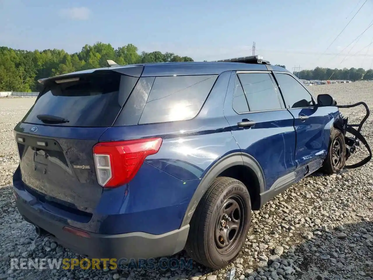 3 Photograph of a damaged car 1FM5K8AC1PGA35019 FORD EXPLORER 2023