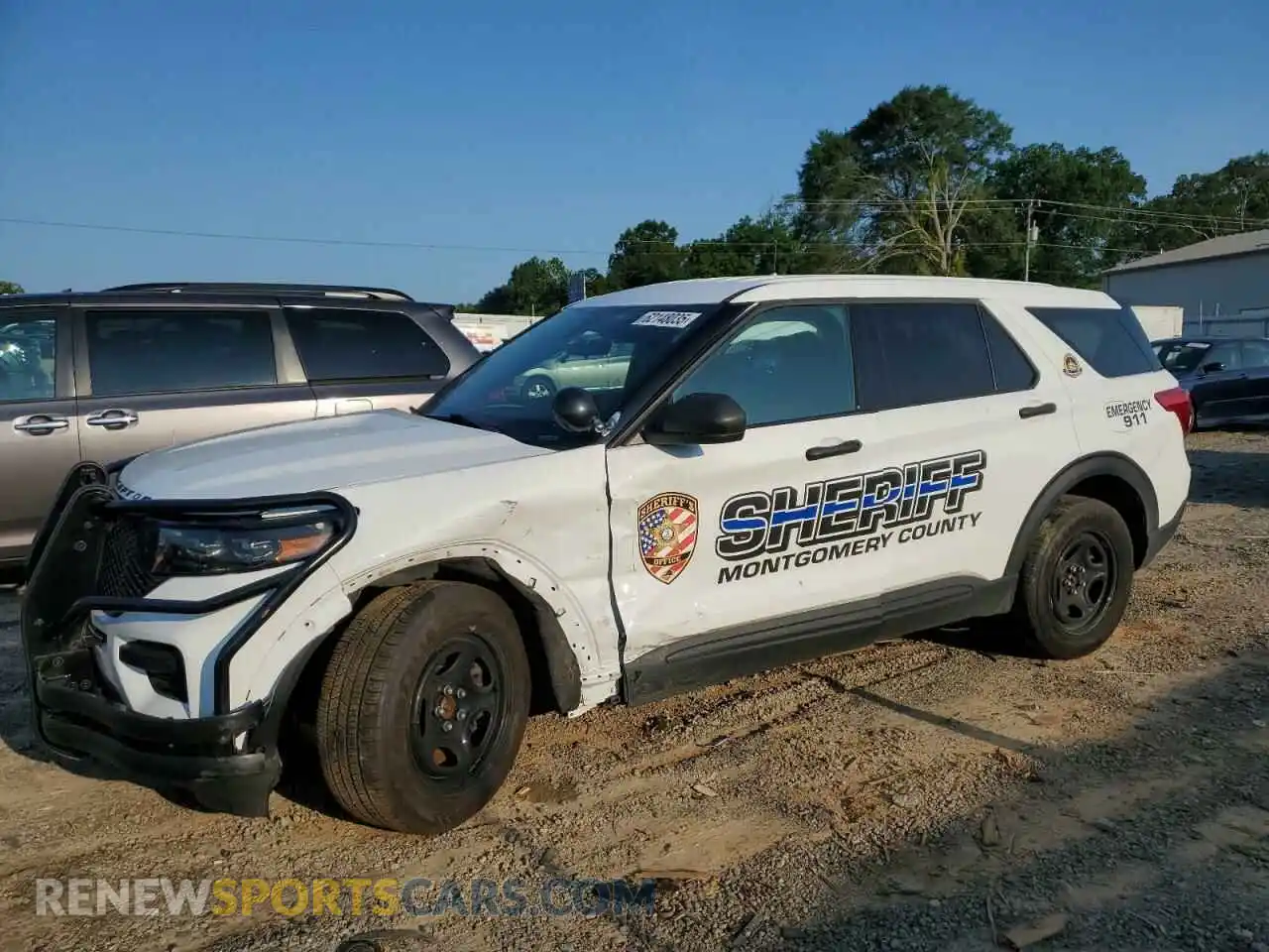 1 Photograph of a damaged car 1FM5K8AC3PGA32896 FORD EXPLORER 2023