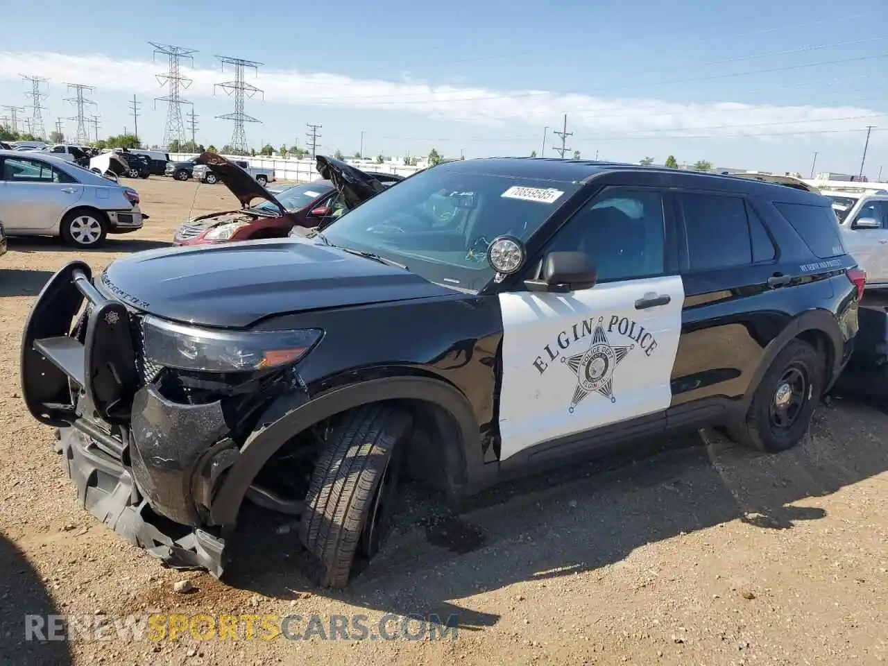 1 fotografías del automóvil dañado 1FM5K8AC6PGB12449 FORD EXPLORER 2023