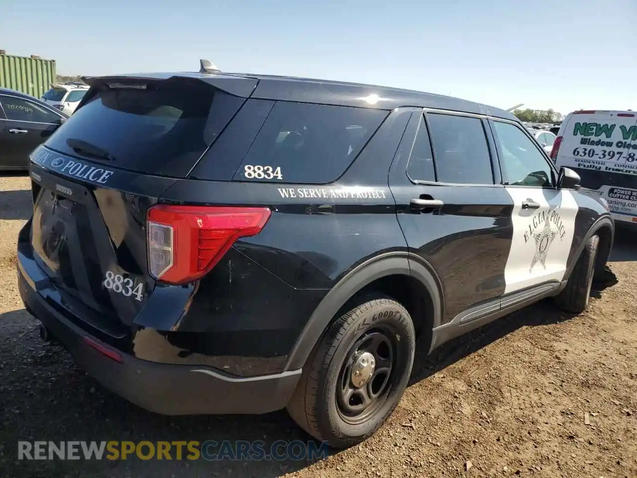 3 fotografías del automóvil dañado 1FM5K8AC6PGB12449 FORD EXPLORER 2023