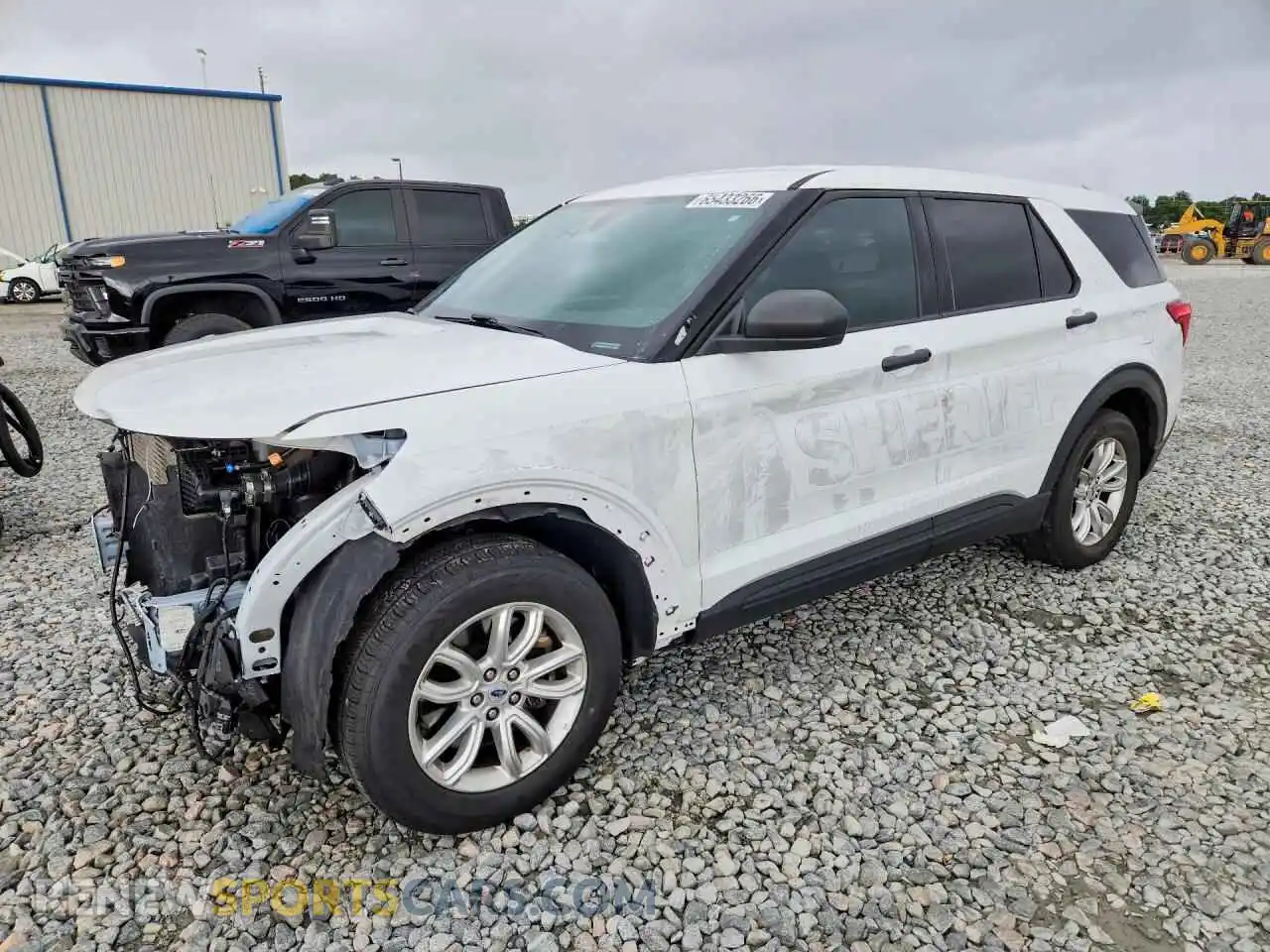 1 Photograph of a damaged car 1FM5K8AC9PGB37460 FORD EXPLORER 2023