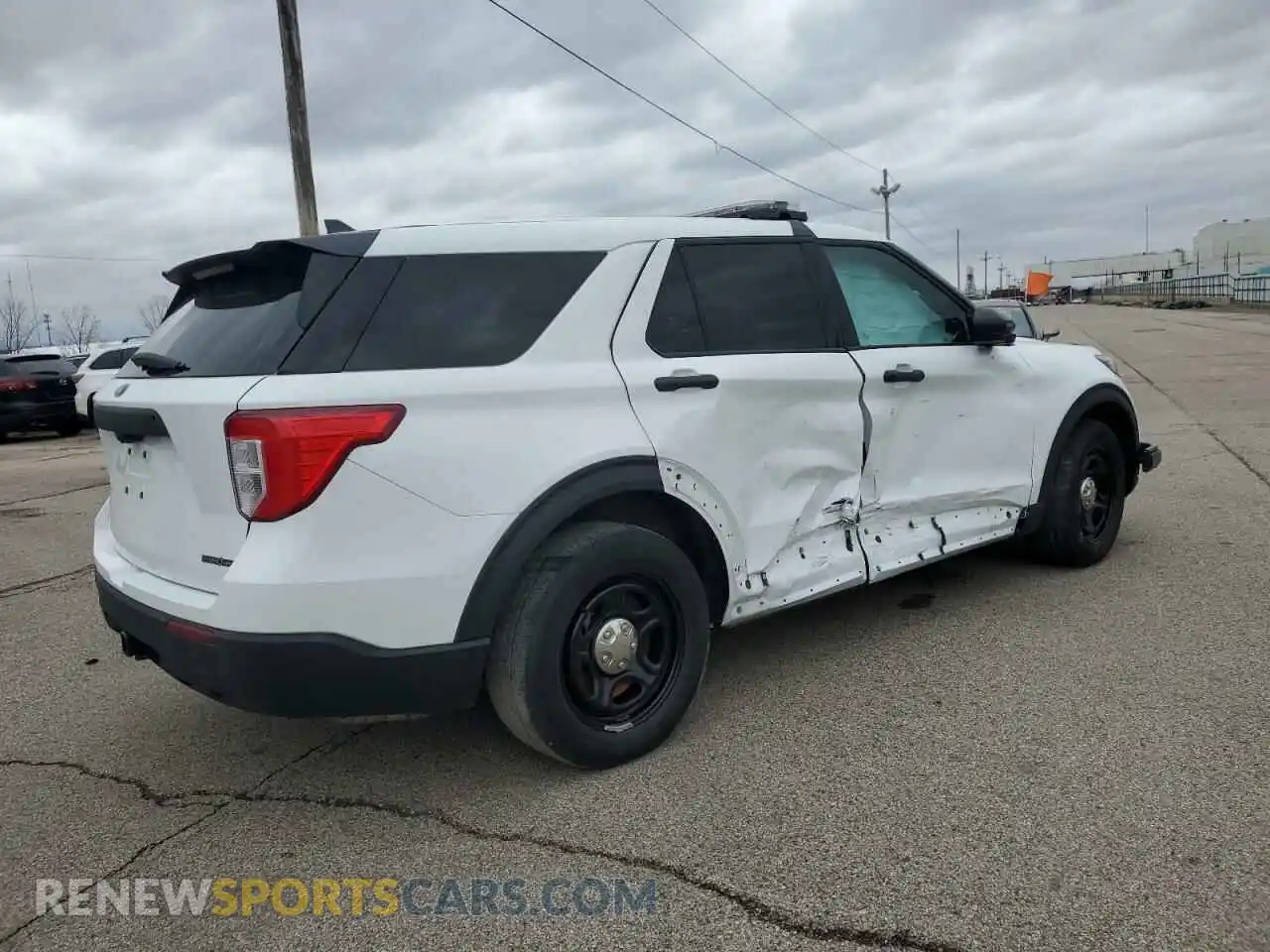 3 Photograph of a damaged car 1FM5K8AW4PNA01338 FORD EXPLORER 2023