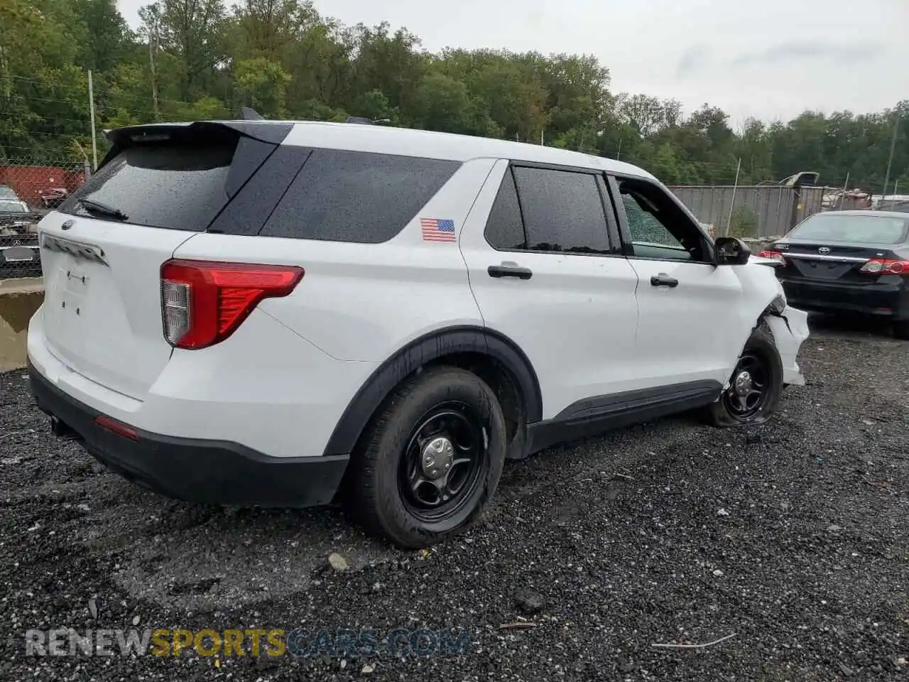 3 Photograph of a damaged car 1FM5K8AW9PNA09063 FORD EXPLORER 2023