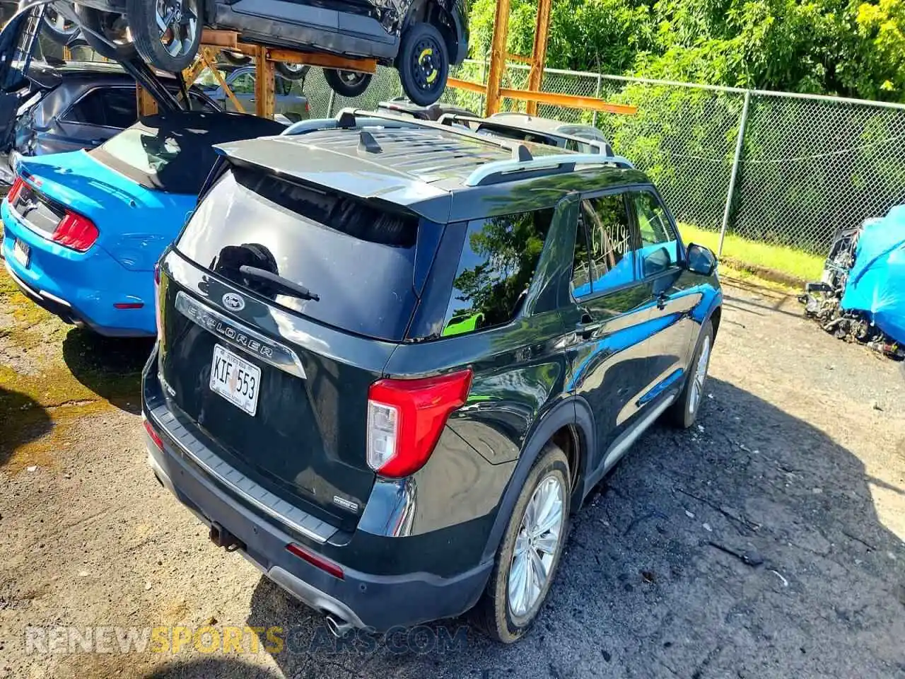 3 Photograph of a damaged car 1FM5K8FW4PNA08606 FORD EXPLORER 2023