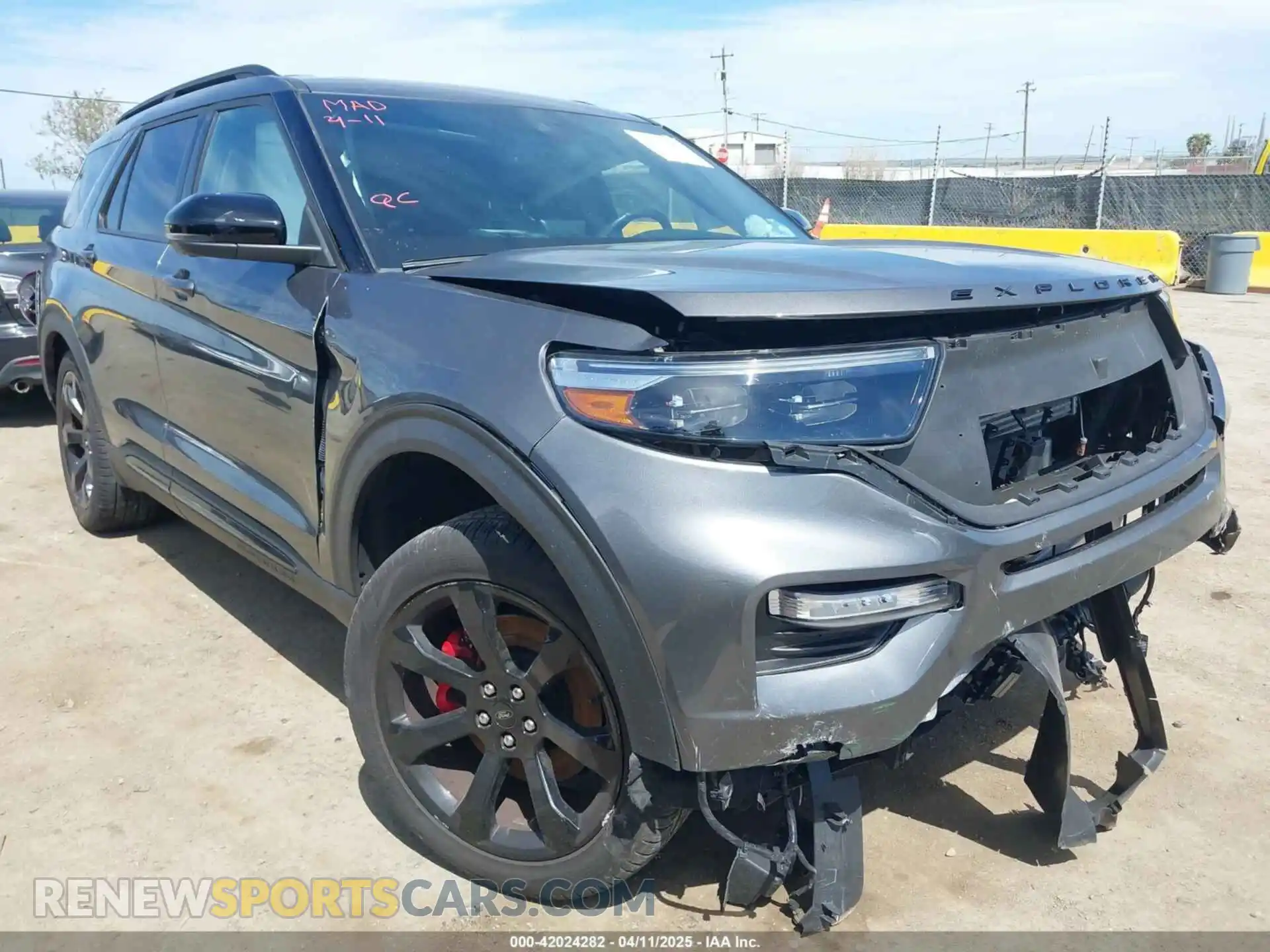 1 Photograph of a damaged car 1FM5K8GC0PGA83523 FORD EXPLORER 2023