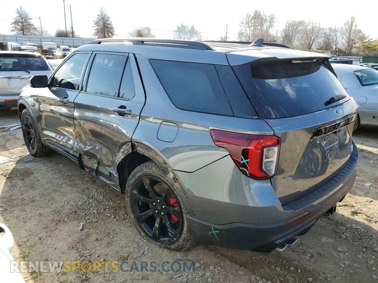 2 Photograph of a damaged car 1FM5K8GC0PGB59242 FORD EXPLORER 2023