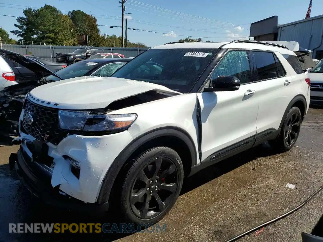 1 Photograph of a damaged car 1FM5K8GC1PGA87449 FORD EXPLORER 2023