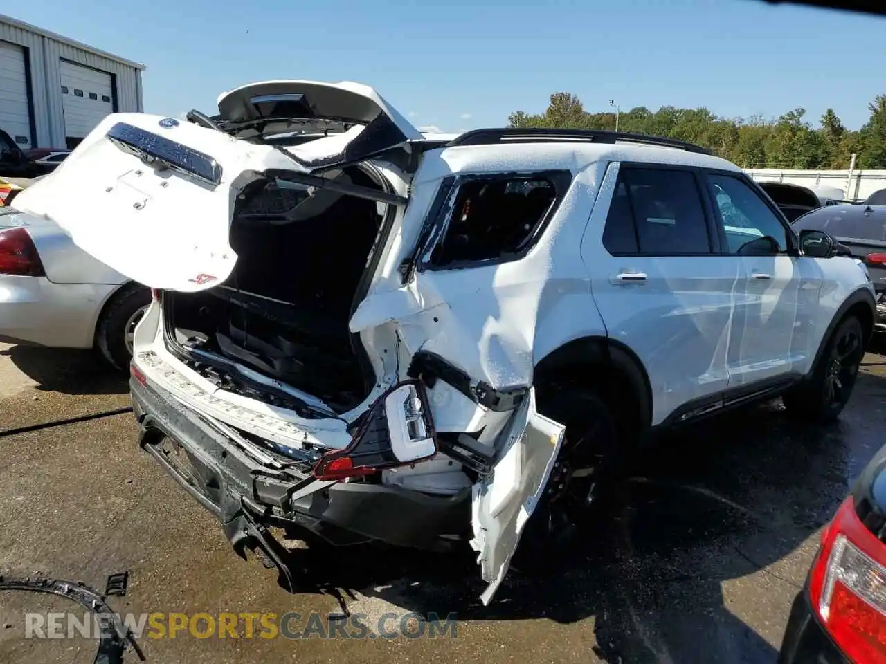 3 Photograph of a damaged car 1FM5K8GC1PGA87449 FORD EXPLORER 2023
