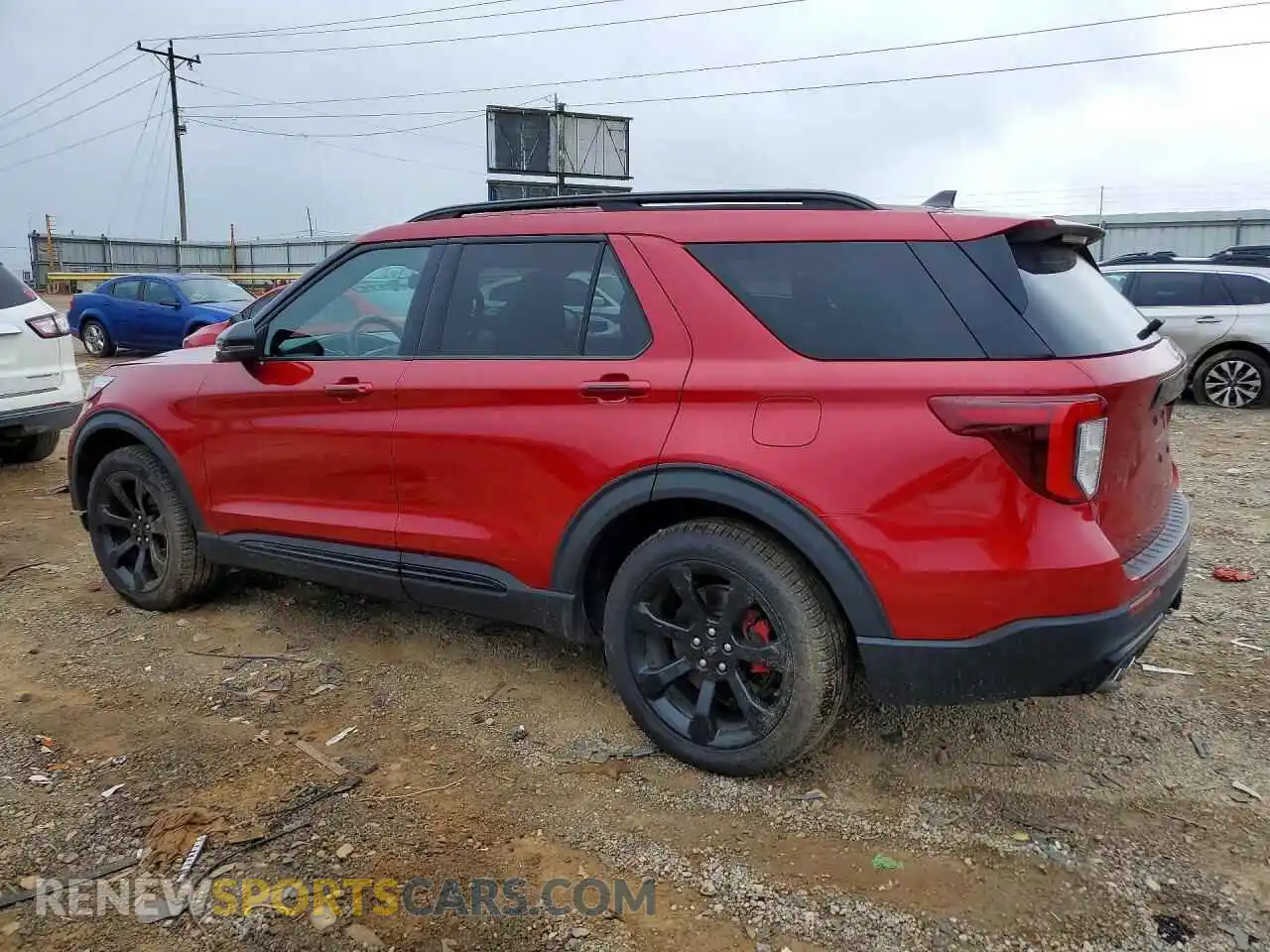 2 fotografías del automóvil dañado 1FM5K8GC1PGB07411 FORD EXPLORER 2023