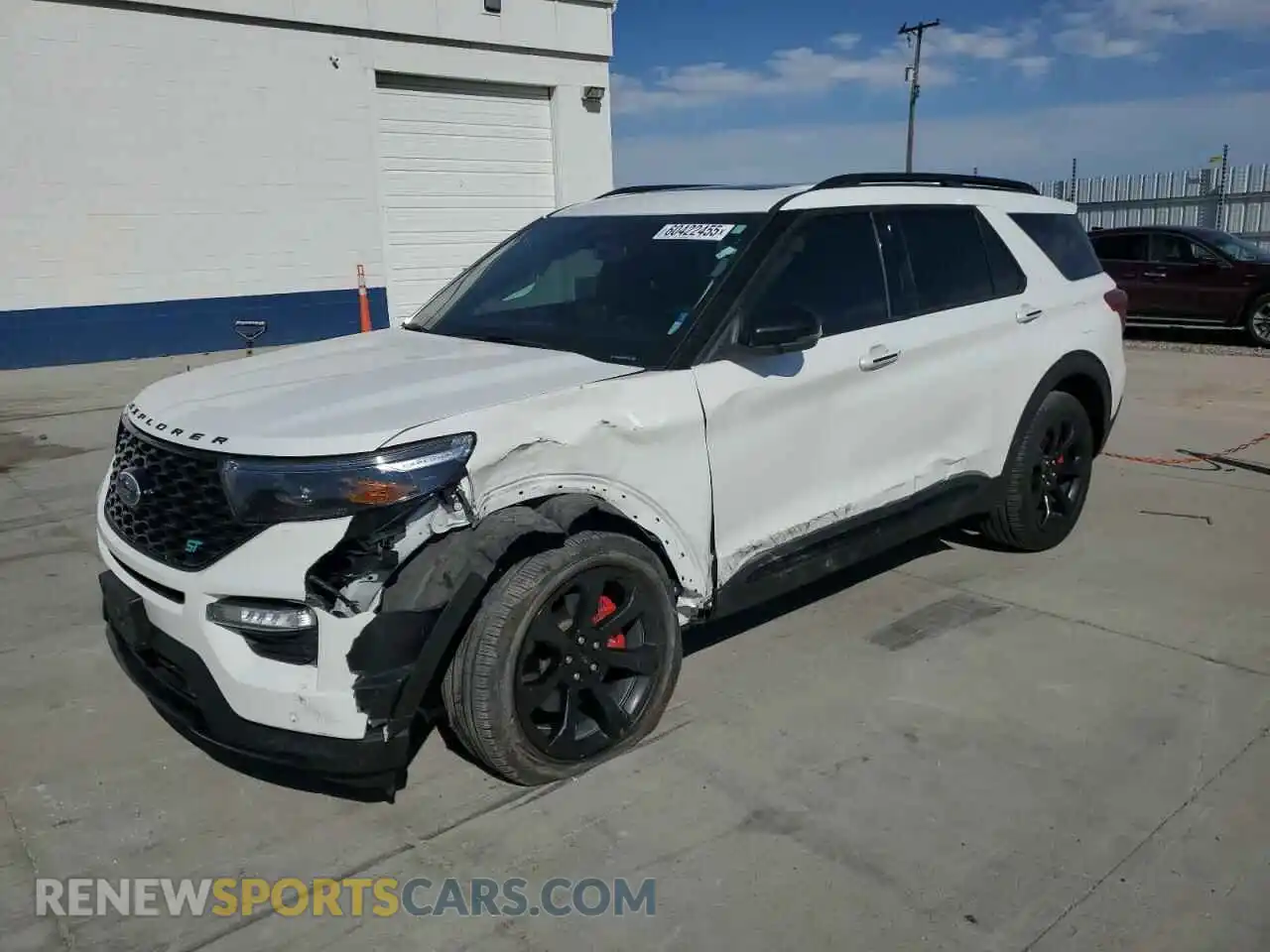 1 Photograph of a damaged car 1FM5K8GC1PGB07442 FORD EXPLORER 2023