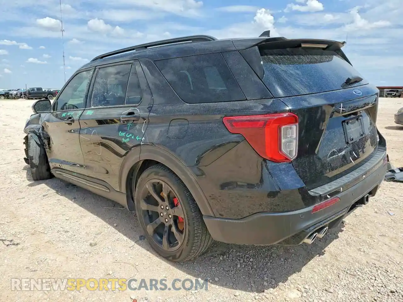 2 Photograph of a damaged car 1FM5K8GC1PGB31109 FORD EXPLORER 2023