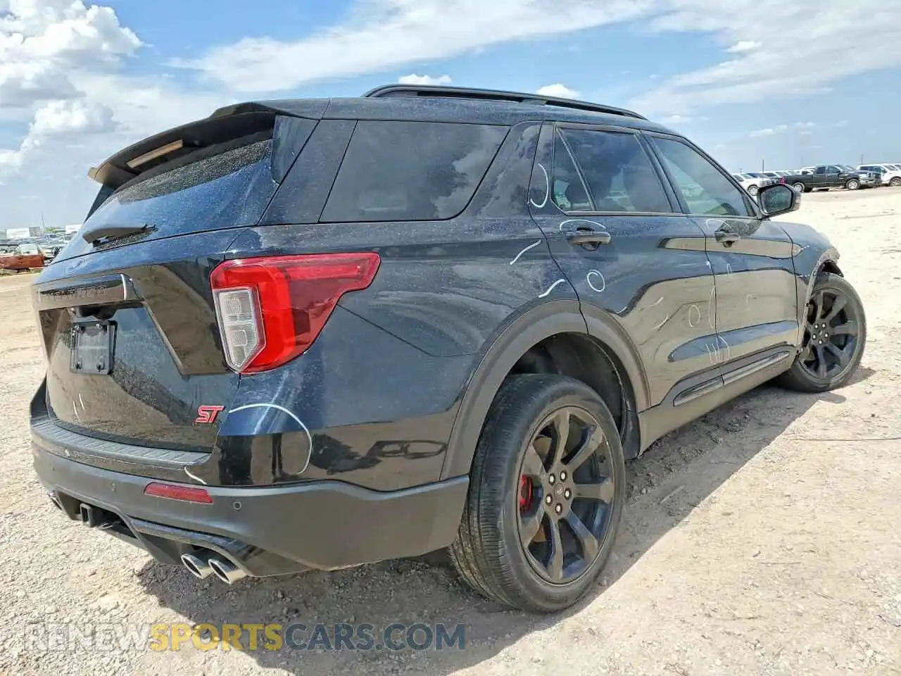 3 Photograph of a damaged car 1FM5K8GC1PGB31109 FORD EXPLORER 2023