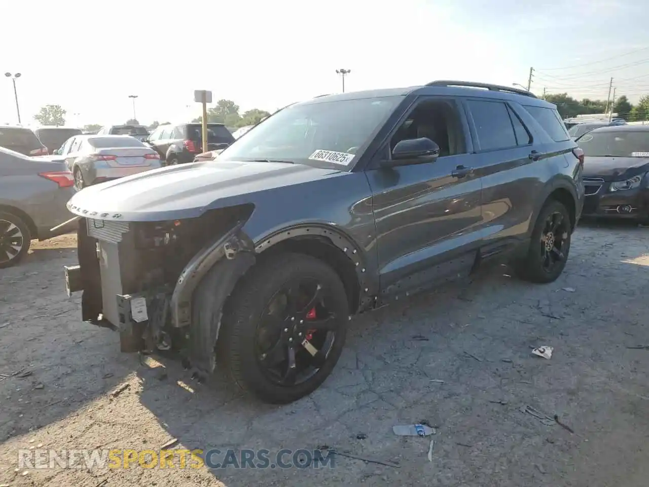 1 Photograph of a damaged car 1FM5K8GC4PGC40406 FORD EXPLORER 2023