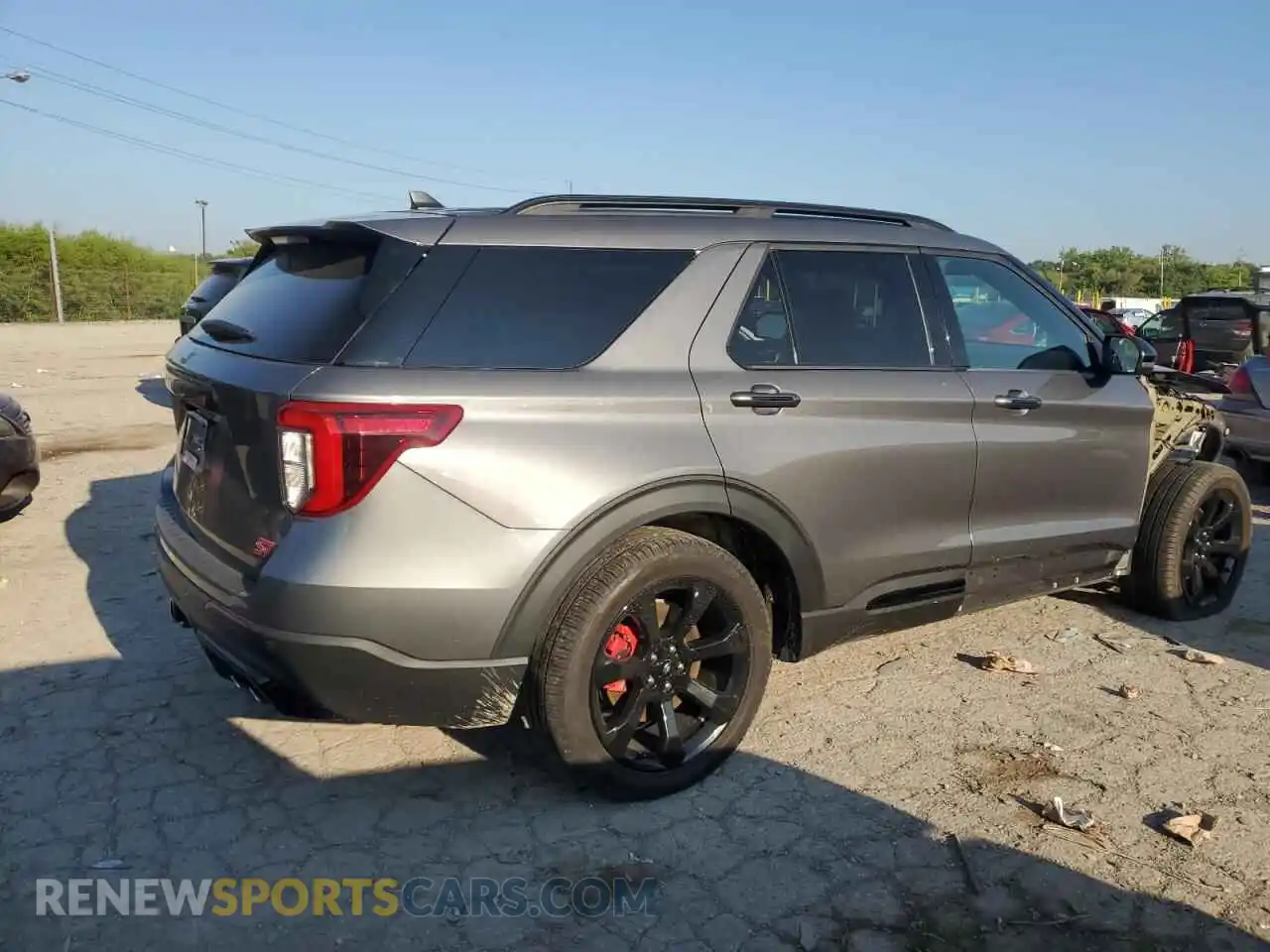 3 Photograph of a damaged car 1FM5K8GC4PGC40406 FORD EXPLORER 2023