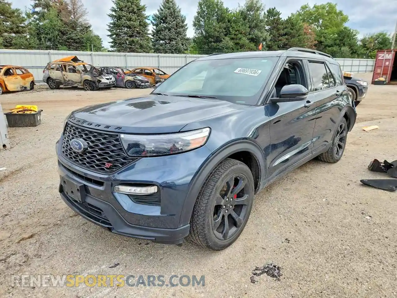 1 Photograph of a damaged car 1FM5K8GC6PGC11621 FORD EXPLORER 2023
