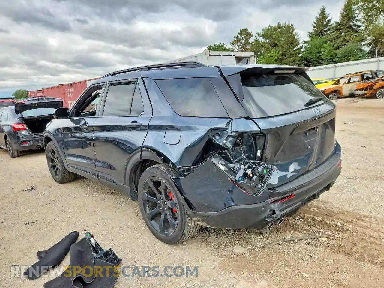 2 Photograph of a damaged car 1FM5K8GC6PGC11621 FORD EXPLORER 2023