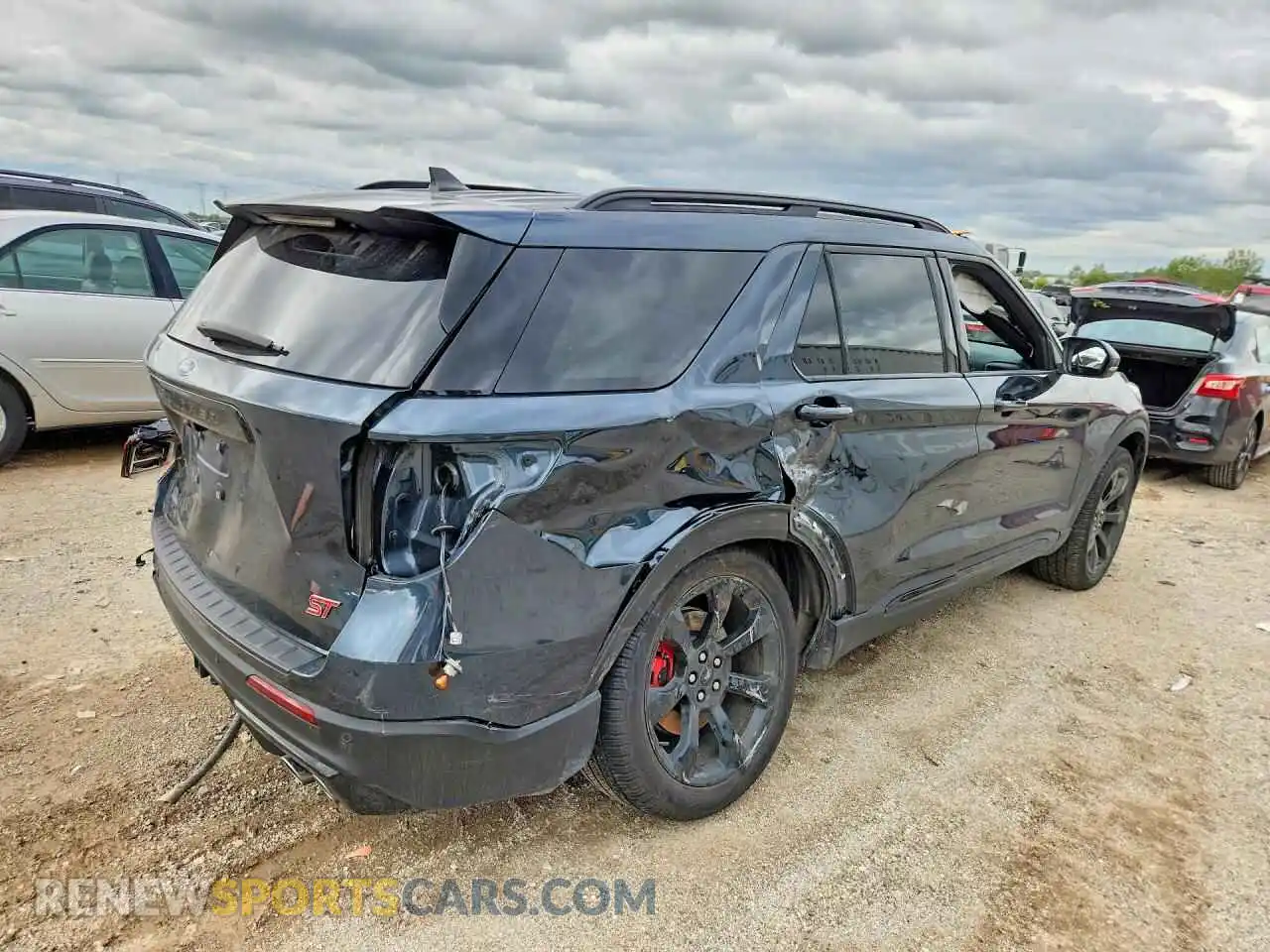 3 Photograph of a damaged car 1FM5K8GC6PGC11621 FORD EXPLORER 2023
