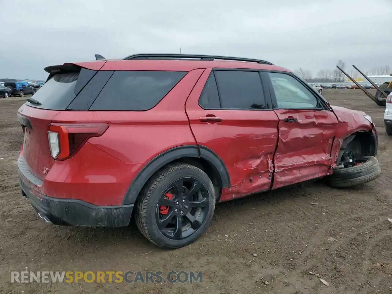 3 Photograph of a damaged car 1FM5K8GC7PGB09678 FORD EXPLORER 2023