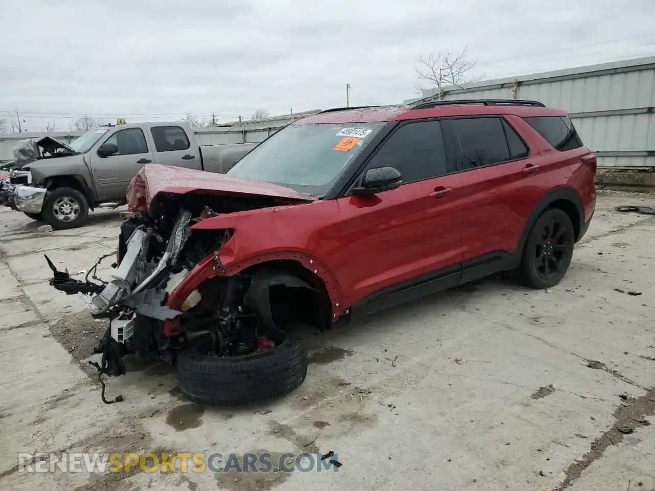 1 Photograph of a damaged car 1FM5K8GC8PGA24719 FORD EXPLORER 2023