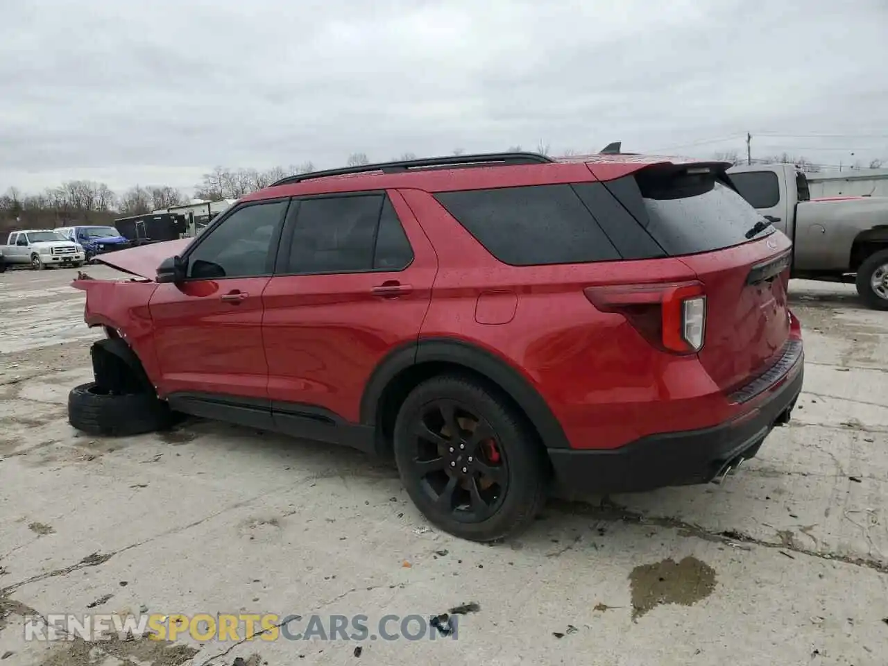 2 Photograph of a damaged car 1FM5K8GC8PGA24719 FORD EXPLORER 2023