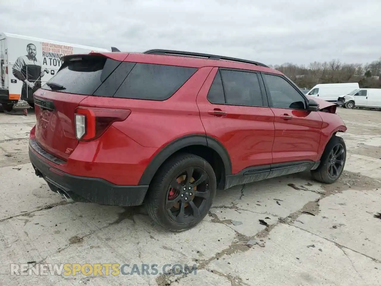 3 Photograph of a damaged car 1FM5K8GC8PGA24719 FORD EXPLORER 2023