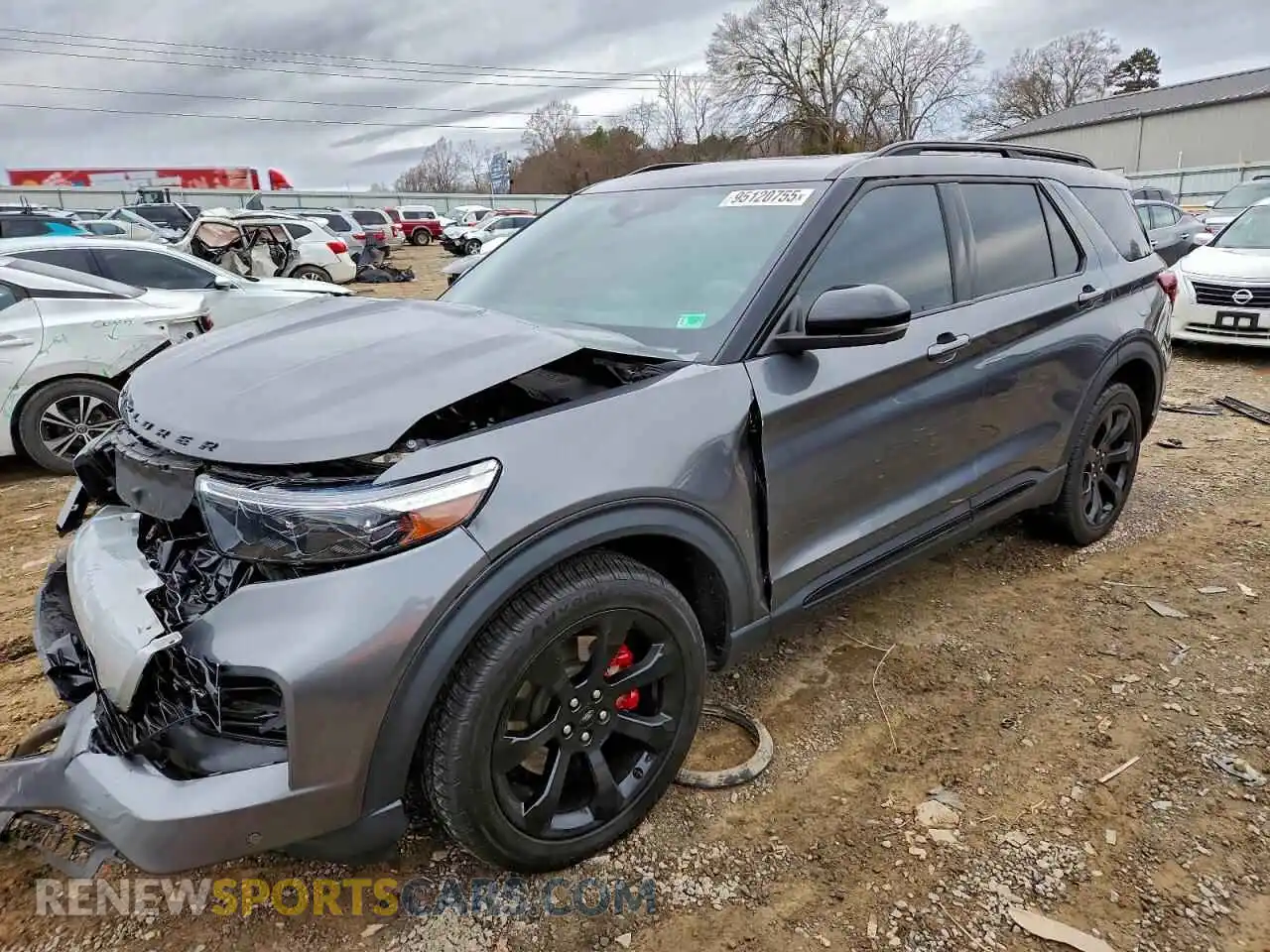 1 Фотография поврежденного автомобиля 1FM5K8GC8PGA66081 FORD EXPLORER 2023