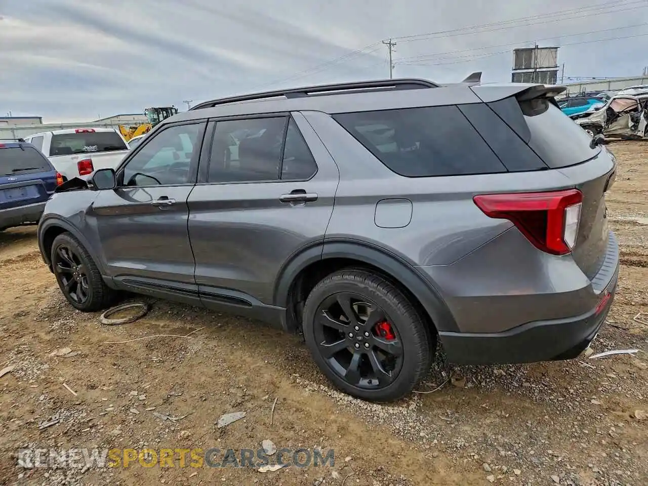 2 Фотография поврежденного автомобиля 1FM5K8GC8PGA66081 FORD EXPLORER 2023