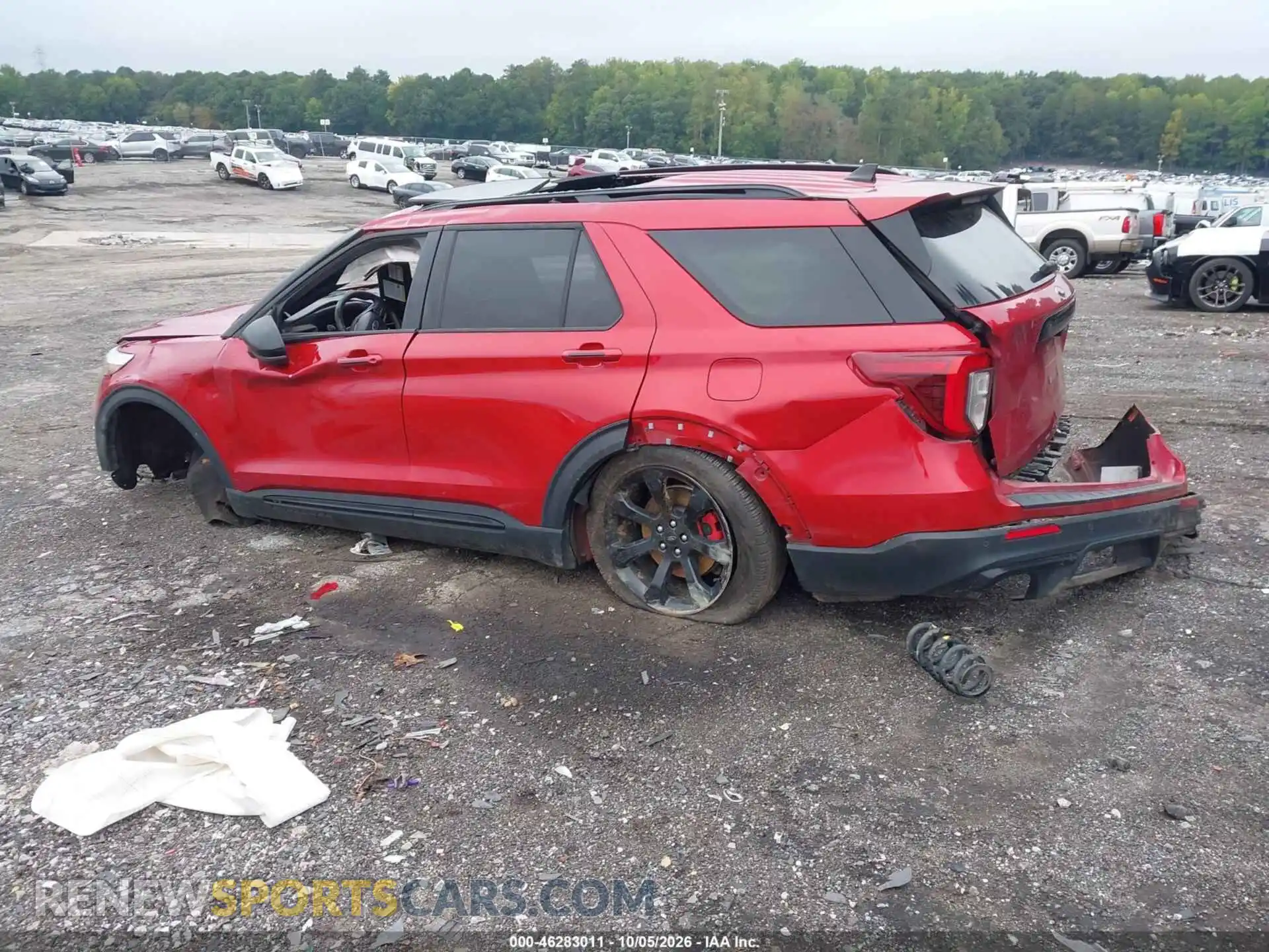 3 Фотография поврежденного автомобиля 1FM5K8GC8PGB27445 FORD EXPLORER 2023