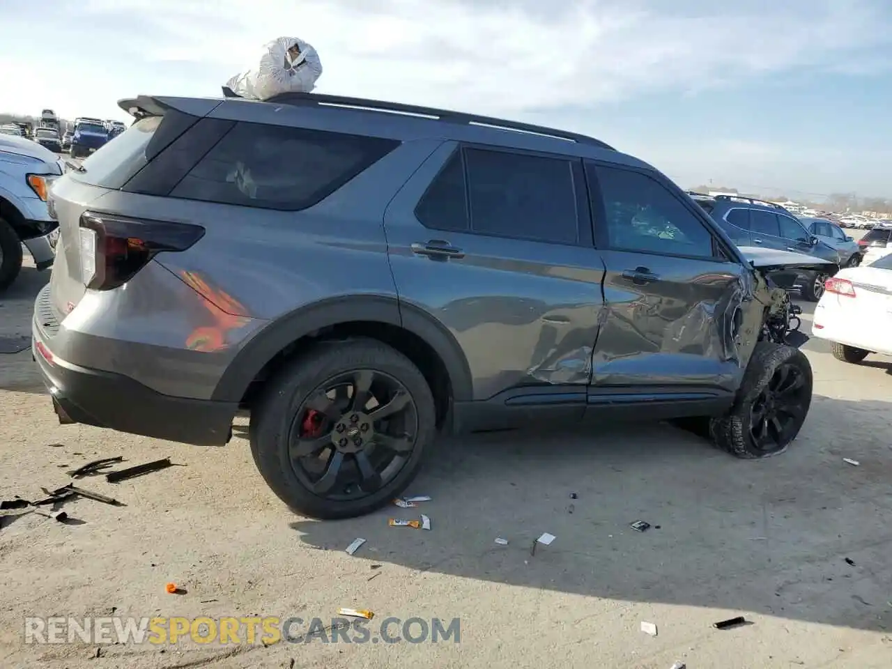 3 Photograph of a damaged car 1FM5K8GC8PGB54564 FORD EXPLORER 2023