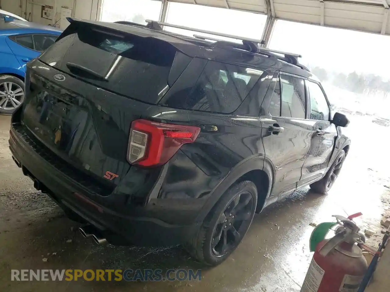 3 Photograph of a damaged car 1FM5K8GC8PGC22488 FORD EXPLORER 2023