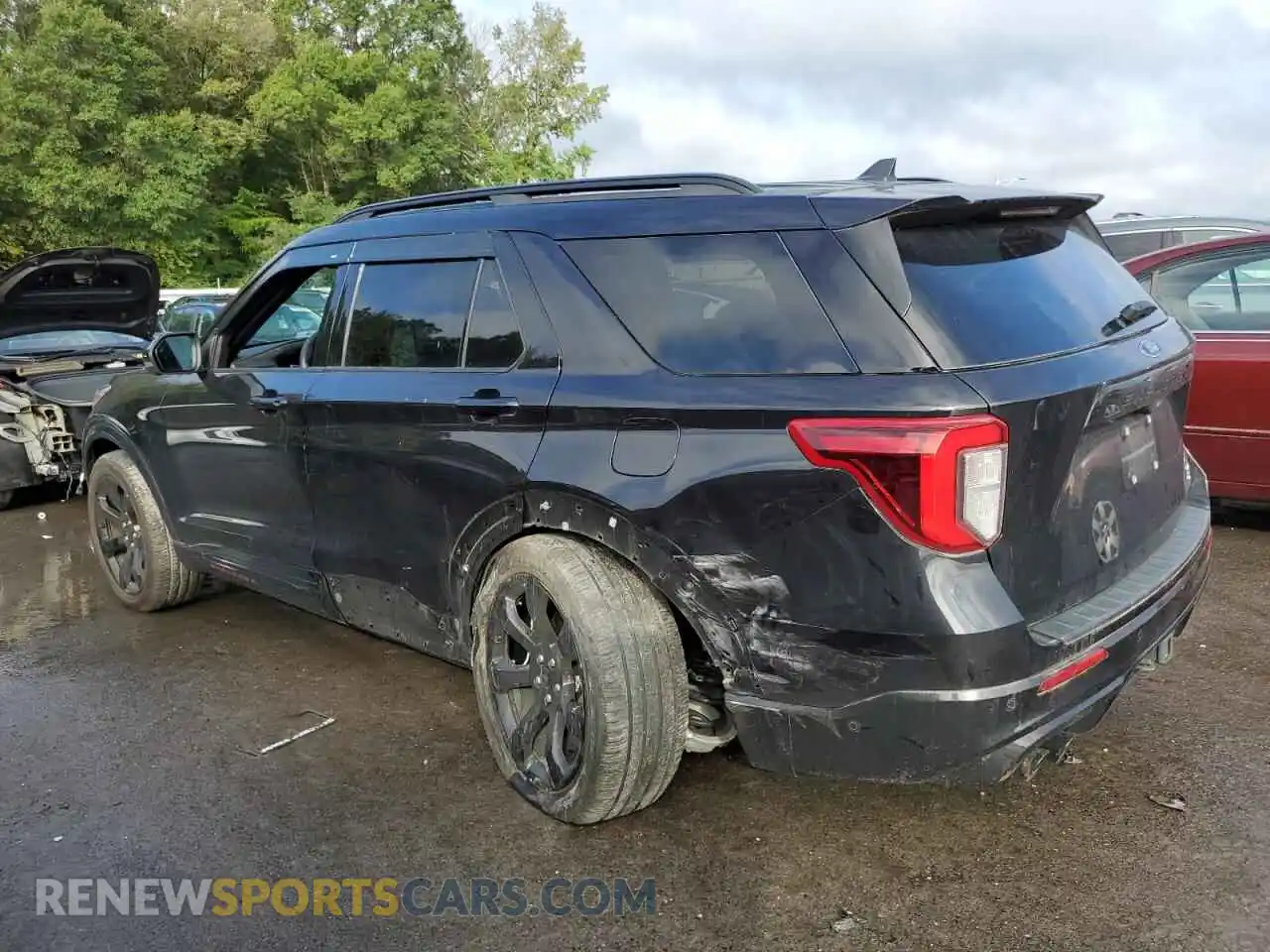 2 Фотография поврежденного автомобиля 1FM5K8GC9PGA10666 FORD EXPLORER 2023