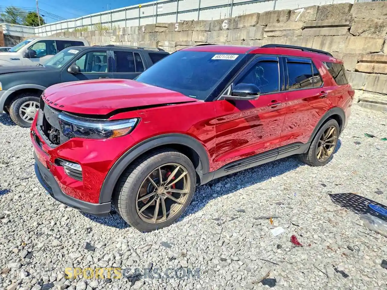 1 Фотография поврежденного автомобиля 1FM5K8GCXPGA08585 FORD EXPLORER 2023