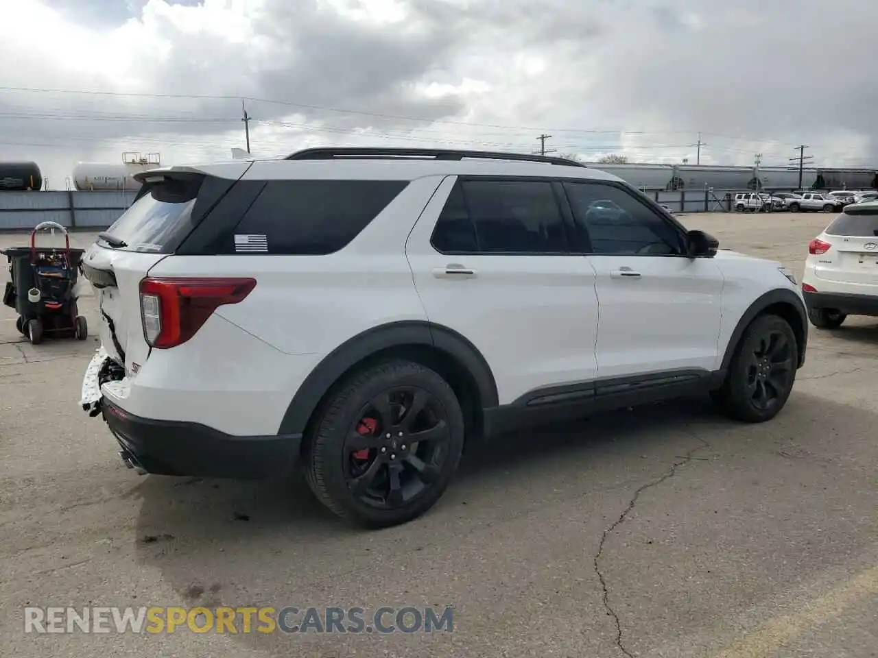 3 Photograph of a damaged car 1FM5K8GCXPGA12863 FORD EXPLORER 2023