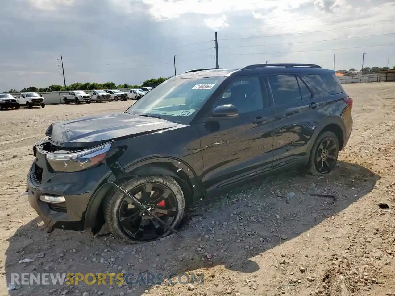 1 Photograph of a damaged car 1FM5K8GCXPGB28273 FORD EXPLORER 2023