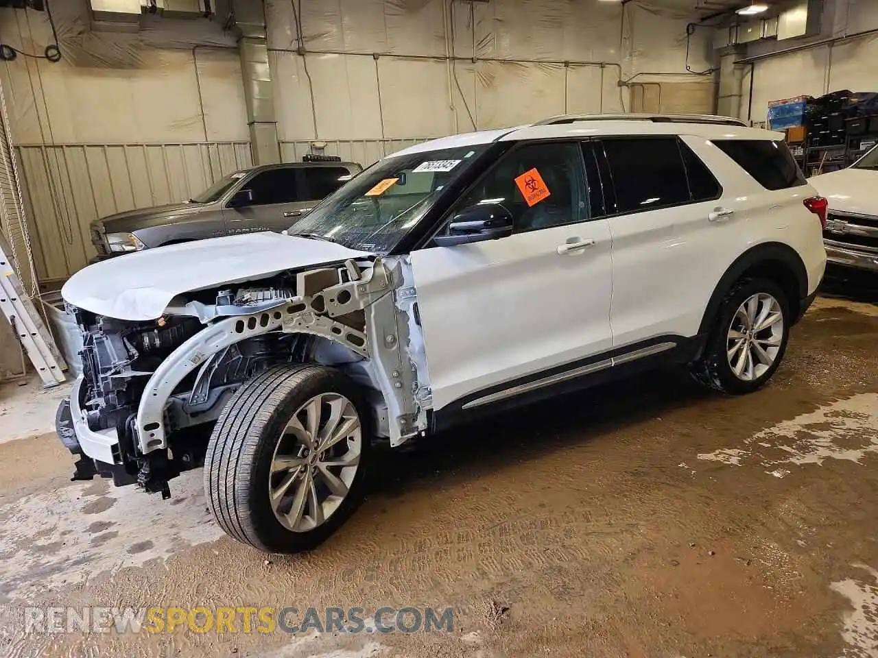 1 Photograph of a damaged car 1FM5K8HC8PGA37842 FORD EXPLORER 2023