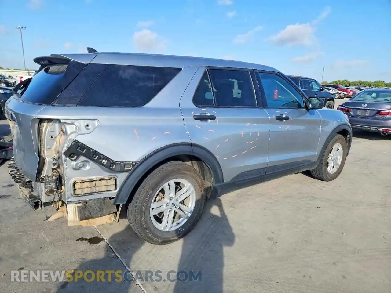 3 fotografías del automóvil dañado 1FMSK7BH9PGB27051 FORD EXPLORER 2023