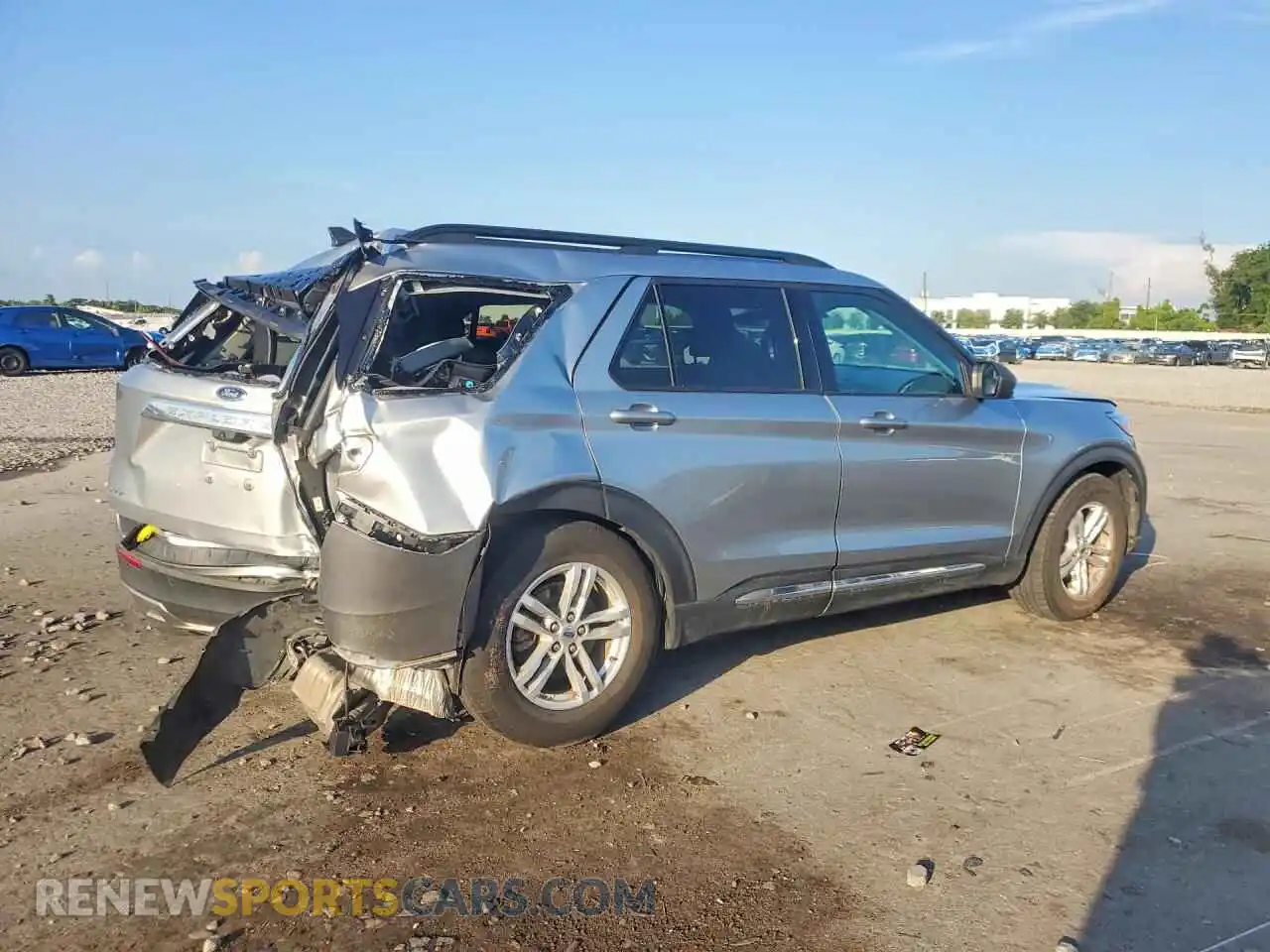 3 Фотография поврежденного автомобиля 1FMSK7DH0PGA69392 FORD EXPLORER 2023