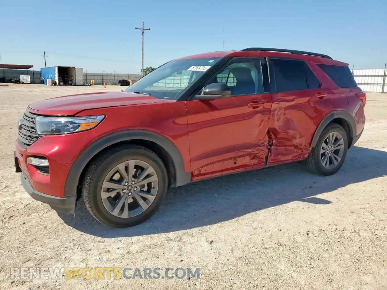 1 Photograph of a damaged car 1FMSK7DH0PGB94831 FORD EXPLORER 2023