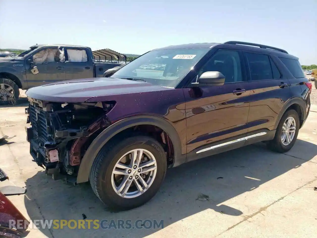 1 Photograph of a damaged car 1FMSK7DH1PGA93605 FORD EXPLORER 2023