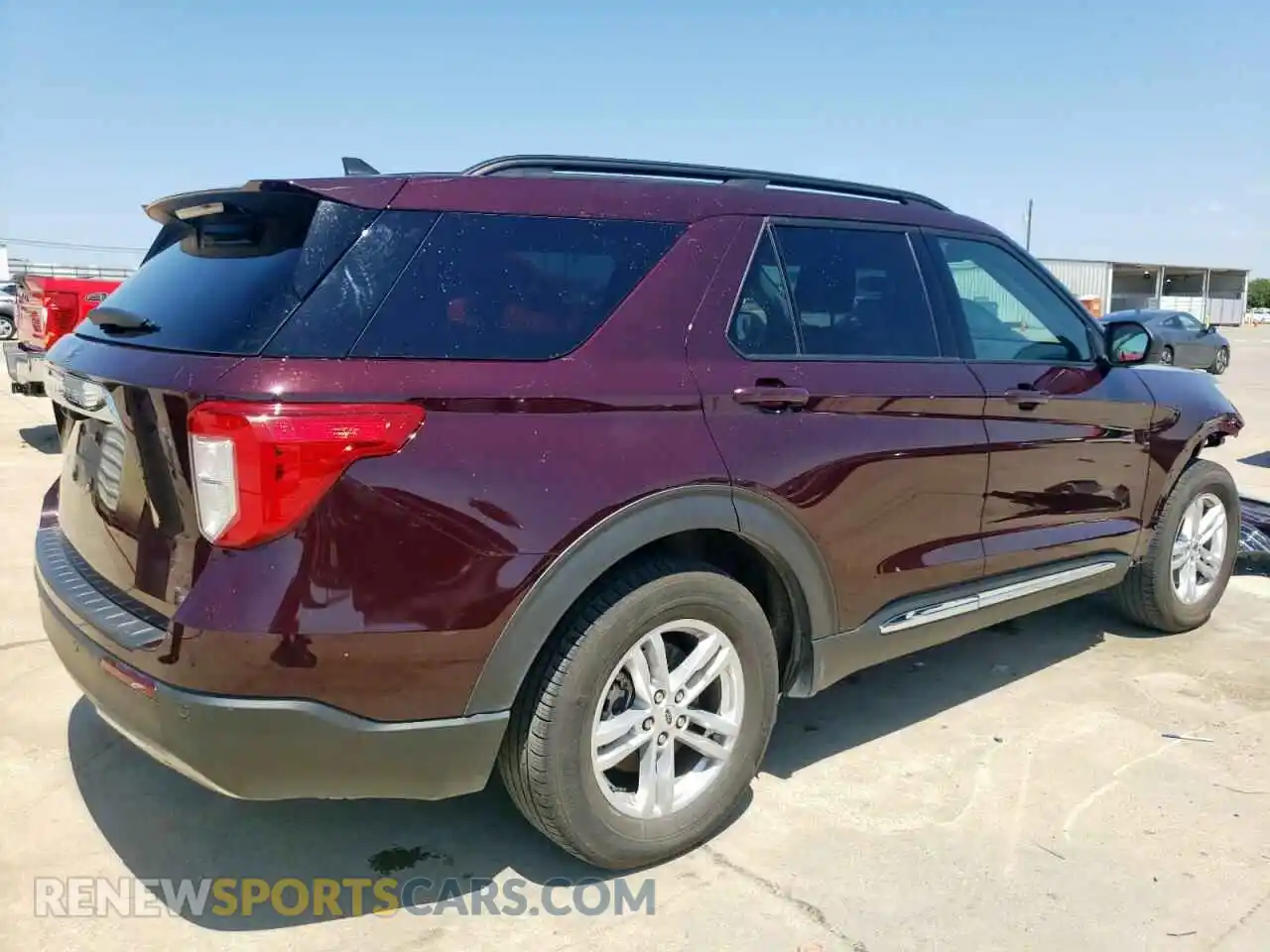 3 Photograph of a damaged car 1FMSK7DH1PGA93605 FORD EXPLORER 2023