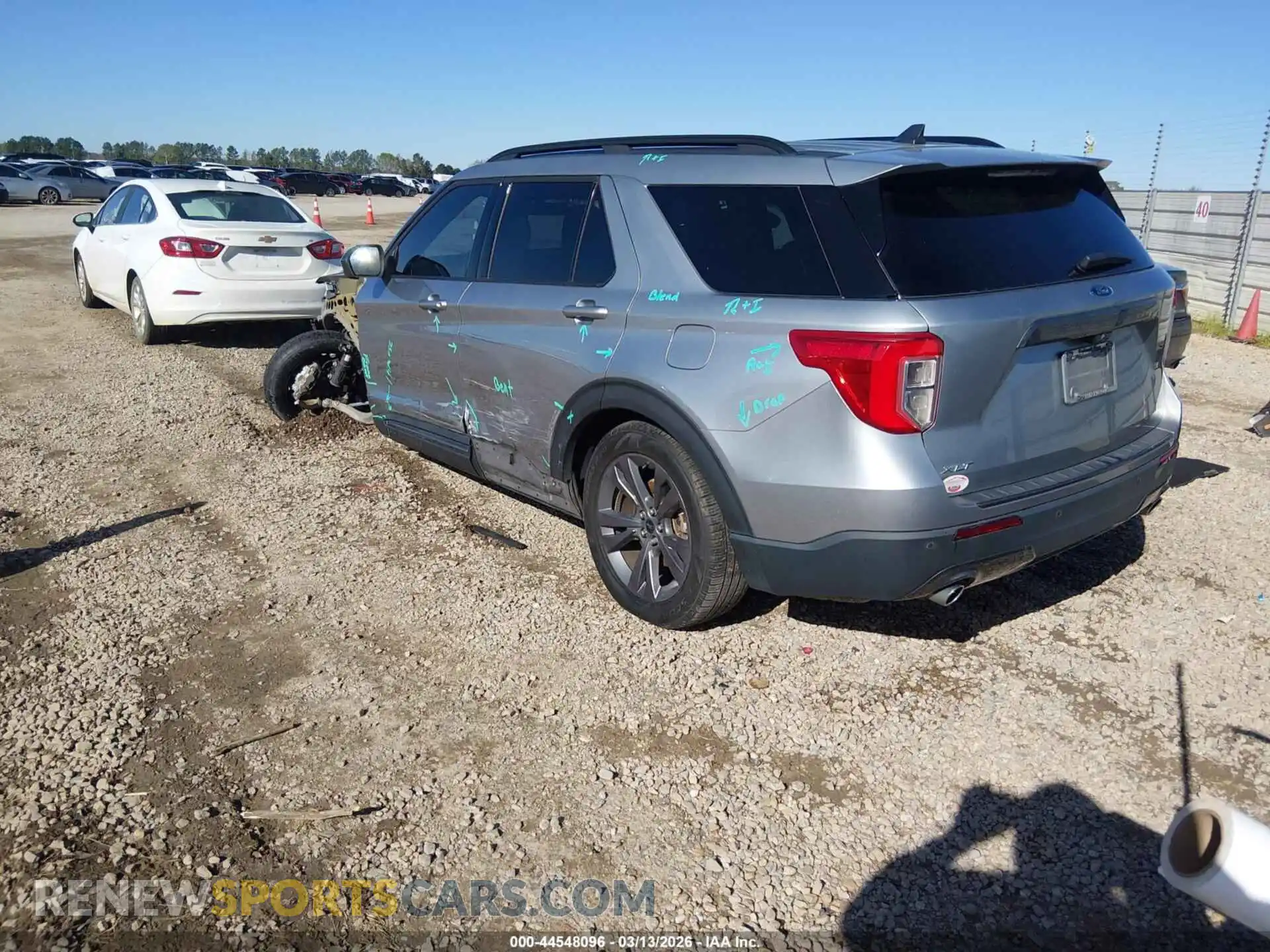 3 Photograph of a damaged car 1FMSK7DH2PGA22056 FORD EXPLORER 2023